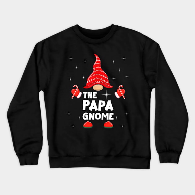 The Papa Gnome Matching Family Christmas Pajama Crewneck Sweatshirt by Foatui